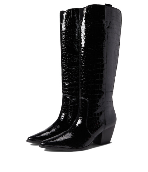 Incaltaminte Femei Matisse Stella Black Croc Leather
