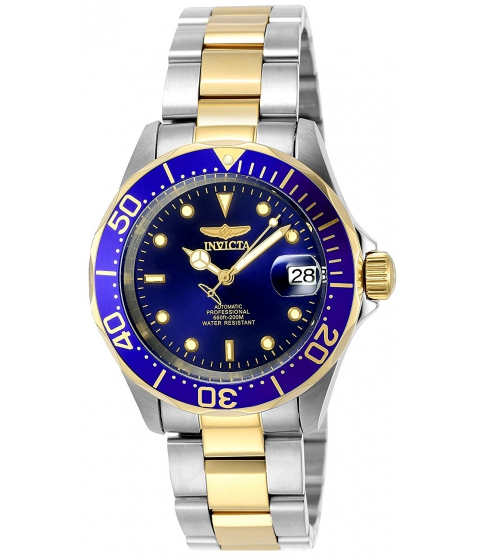 Ceasuri Barbati Invicta Watches Invicta Men\'s 8928 Pro Diver Collection Two-Tone Stainless Steel Automatic Watch BlueSilver
