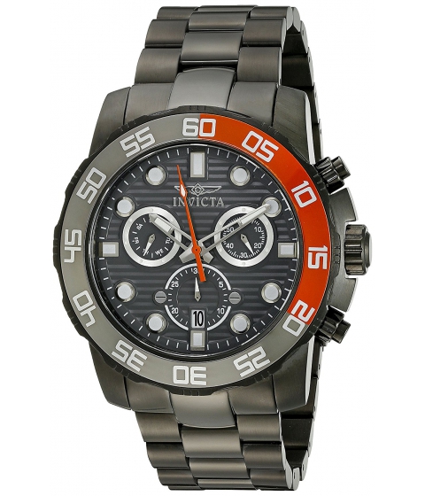 Ceasuri Barbati Invicta Watches Invicta Men\'s 21556 Pro Diver Stainless Steel Watch with Link Bracelet GreyBlack