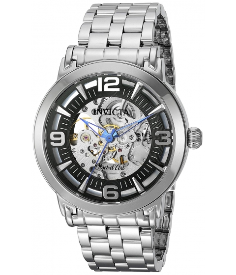 Ceasuri Barbati Invicta Watches Invicta Men\'s \'Objet D Art\' Automatic Stainless Steel Casual Watch ColorSilver-Toned (Model 22598) SilverSilver