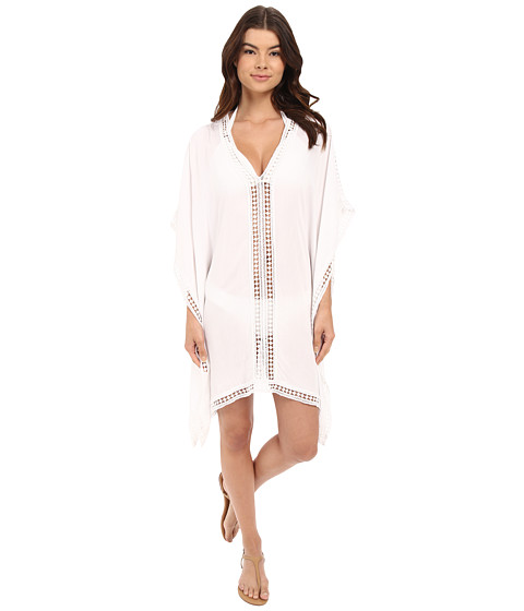 Imbracaminte Femei Tommy Bahama Lace Tunic w Lace Inset amp Edge Cover-Up White
