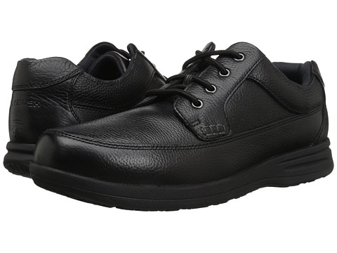 Incaltaminte Barbati Nunn Bush Cam Oxford Casual Walking Shoe Black Tumbled Leather