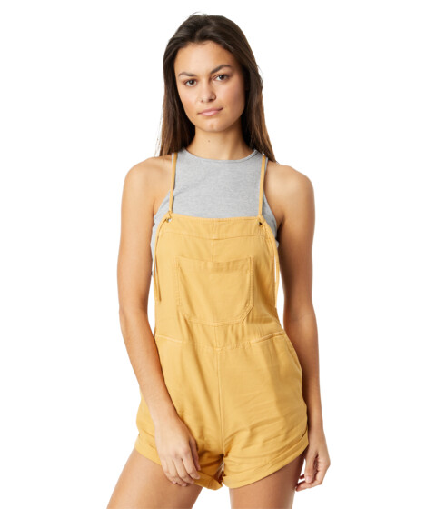 Imbracaminte Femei Billabong Wild Pursuit Short Overalls Wild Honey