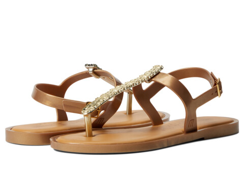 Incaltaminte Femei Melissa Shoes Slim Sandal II Gold 1