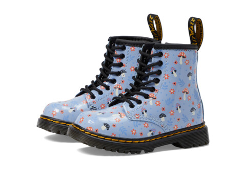 Incaltaminte Fete Dr Martens 1460 Lace Up Fashion Boot (Toddler) Woodland Print Patent Lamper
