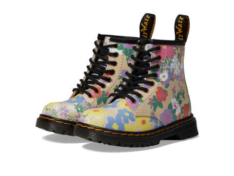 Incaltaminte Fete Dr Martens 1460 Lace Up Fashion Boot (Toddler) Floral Mash Up K Hydro