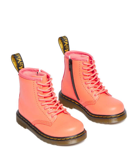 Incaltaminte Fete Dr Martens 1460 Lace Up Fashion Boot (Toddler) Coral Pink Romario