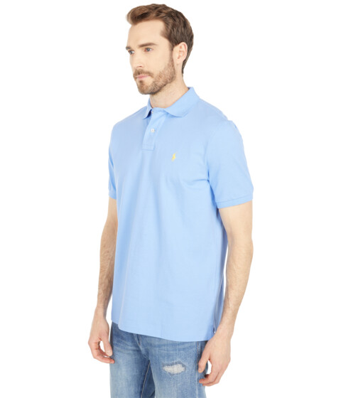 Imbracaminte Barbati Polo Ralph Lauren Classic Fit Mesh Polo Shirt Cabana Blue 1 image1