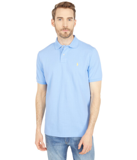 Imbracaminte Barbati Polo Ralph Lauren Classic Fit Mesh Polo Shirt Cabana Blue 1 image0
