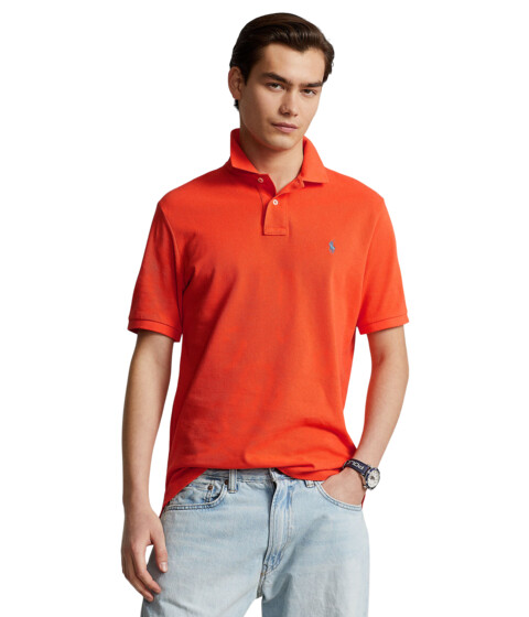 Imbracaminte Barbati Polo Ralph Lauren Classic Fit Mesh Polo Shirt Cadmium