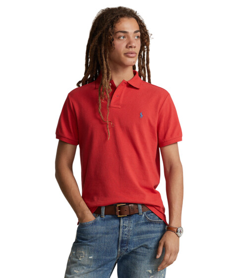 Imbracaminte Barbati Polo Ralph Lauren Classic Fit Mesh Polo Shirt Post Red