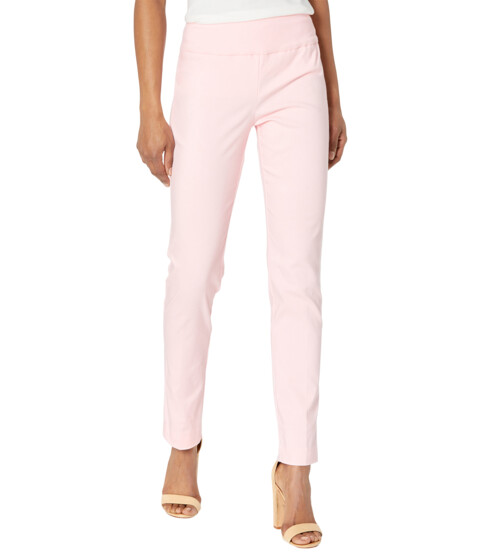 Imbracaminte Femei Elliott Lauren Control Stretch Pull-On Ankle Pants with Back Slit detail Pink