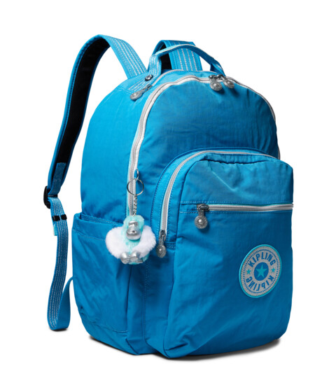 Genti Femei Kipling Seoul Laptop Backpack Eager Blue Fun