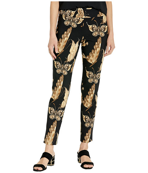Imbracaminte Femei Krazy Larry Pull-On Ankle Pants Gold Butterfly