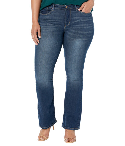 Imbracaminte Femei Signature by Levi Strauss Co Gold Label Totally Shaping Bootcut Jeans Blue Laguna