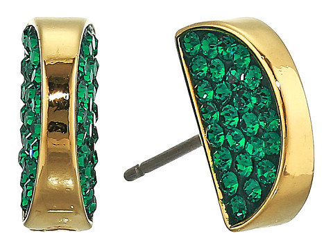 Bijuterii Femei Kate Spade New York Sliced Scallops Pave Studs Earrings Emerald image5