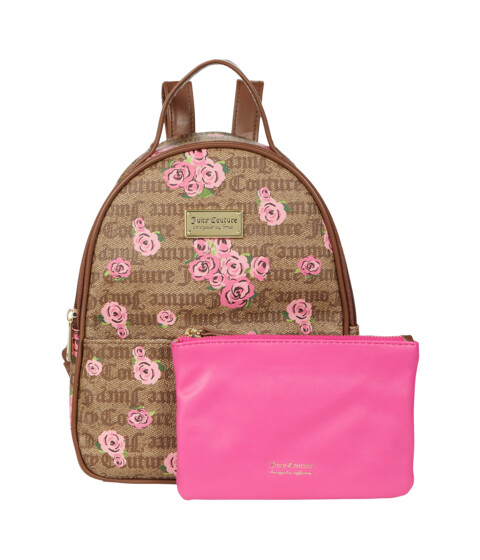 Genti Femei Juicy Couture Pull Out Pouch Backpack ChestnutChino image0