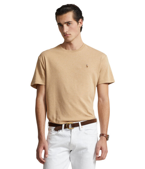 Imbracaminte Barbati Polo Ralph Lauren Classic Fit Soft Cotton T-Shirt Classic Camel Heather