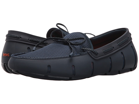 Incaltaminte Barbati SWIMS Braided Lace Loafer Navy
