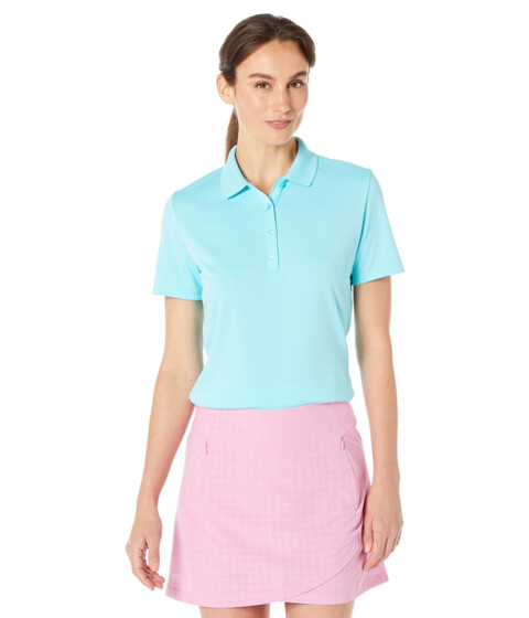 Imbracaminte Femei Callaway SWING TECHtrade Solid Knit Polo Santorini Blue