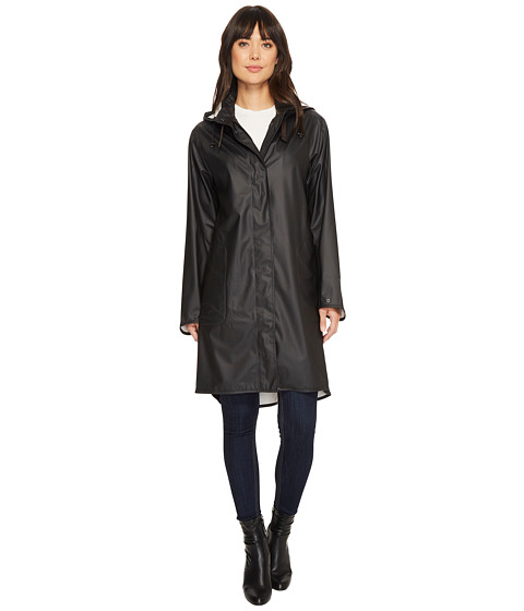 Imbracaminte Femei Ilse Jacobsen Lightweight True Rain Loose Fitting Trench Coat Black