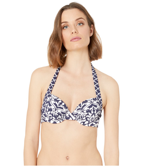 Imbracaminte Femei Tommy Bahama Ikat Diamonds Underwire Full Coverage Molded Cup Bra Mare Navy