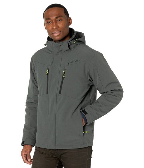 Imbracaminte Barbati Free Country Softshell Systems Jacket Pewter 1