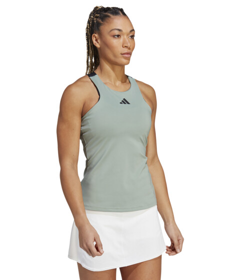 Imbracaminte Femei adidas Tennis Y-Tank Top Silver GreenBlack