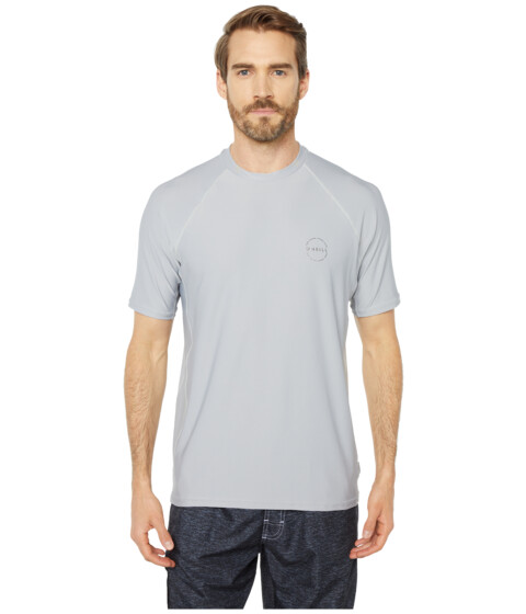 Imbracaminte Barbati ONeill 24-7 Traveller Short Sleeve Sun Shirt Cool Grey