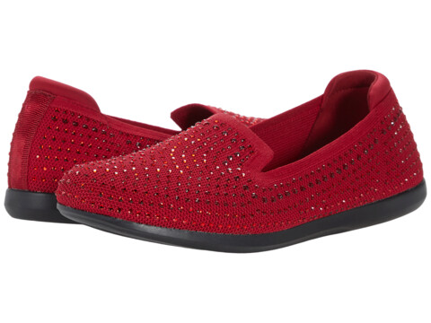 Incaltaminte Femei Clarks Carly Dream Red KnitSparkles image0