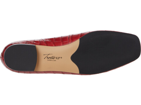 Incaltaminte Femei Trotters Honor Red Croco Leather image2