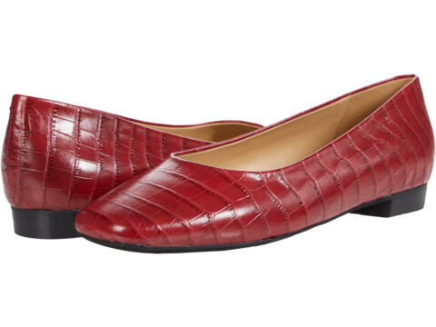 Incaltaminte Femei Trotters Honor Red Croco Leather image