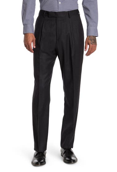 Imbracaminte Barbati Billy Reid Walton Grey Pleated Trousers Grey image