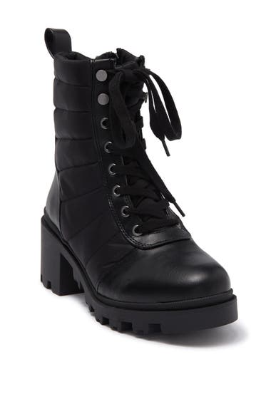 Incaltaminte Femei DV by Dolce Vita Nilda Quilted Cold Weather Lace-Up Boot Black image3