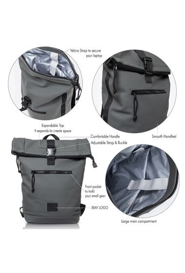 Genti Barbati XRAY Waterproof Expandable Backpack Slate Grey image3
