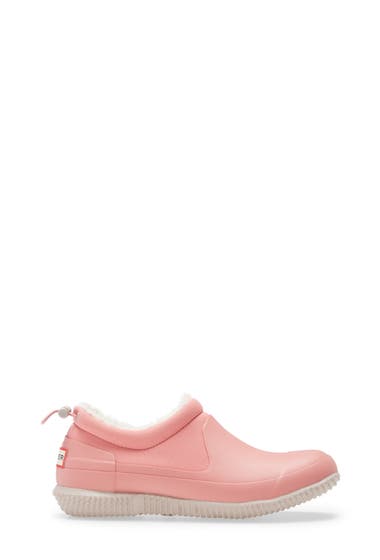 Incaltaminte Femei Hunter Original Fleece Lined Slipper Shoe Hibiscus Pink image2