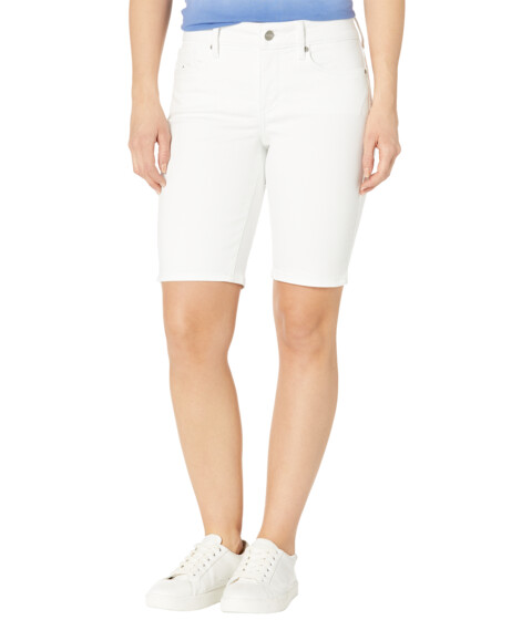 Imbracaminte Femei NYDJ Petite Briella Denim Shorts in Optic White Optic White