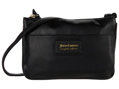 Genti Femei Juicy Couture Glam Out Pull Out Pouch Crossbody BlackTaffy