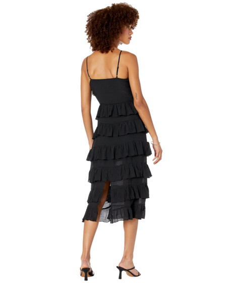 Imbracaminte Femei MINKPINK Verity Strappy Frill Dress Black image1