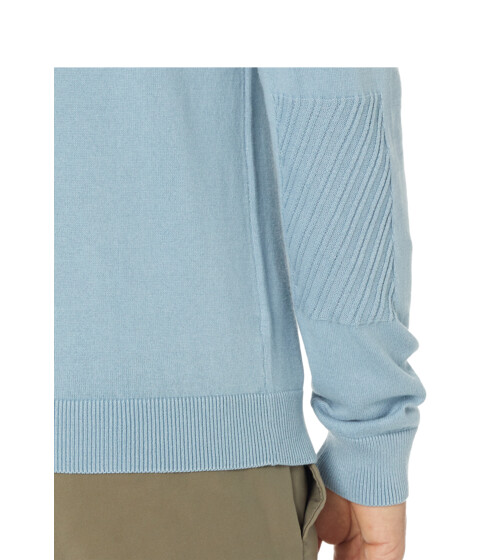Imbracaminte Barbati Billy Reid Garment Dyed Fine Gauge Sweater Denim Blue image2