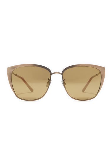Ochelari Femei Bottega Veneta 56mm Cat Eye Sunglasses BronzeMbz