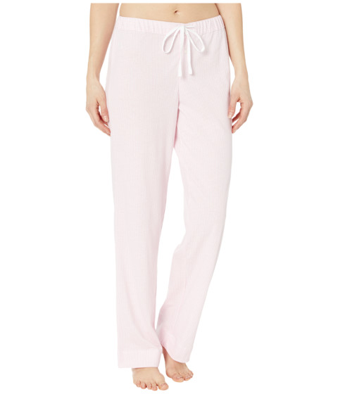 Imbracaminte Femei LAUREN Ralph Lauren Cotton Polyester Jersey Separate Long Pants Pink Stripe