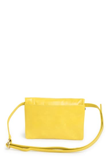 Genti Femei HOBO Wink Leather Crossbody Bag Lemongrass image2