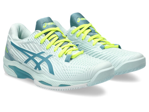 Incaltaminte Femei ASICS Solution Speed FF 2 Tennis Shoe Soothing SeaGris Blue