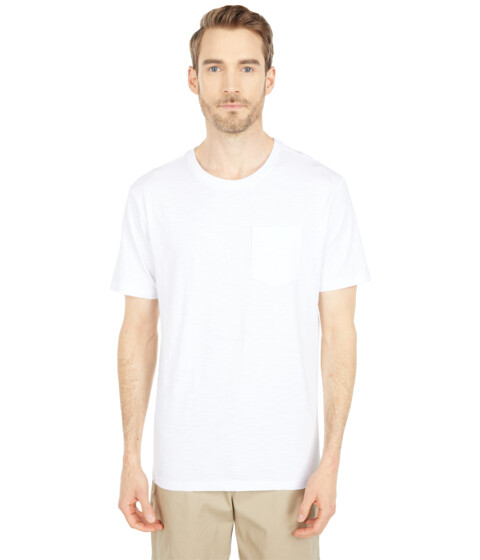 Imbracaminte Barbati Southern Tide Seafarer Short Sleeve T-Shirt Classic White