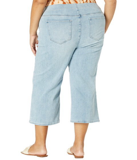 Imbracaminte Femei NYDJ Plus Size Pull-On Wide Leg Denim Capris in Solstice Wash Solstice Wash image1