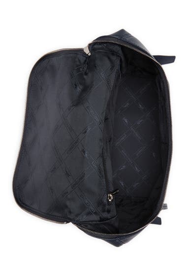 Genti Femei Longchamp Le Foulonne Leather Backpack Navy image4
