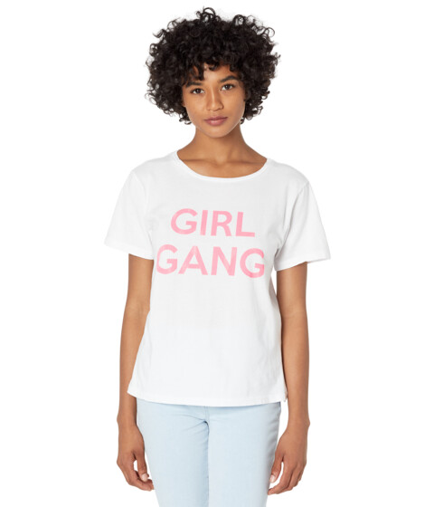 Imbracaminte Femei The Original Retro Brand Girl Gangs Short Sleeve Perfect Tee White
