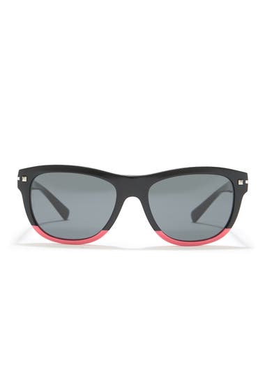 Ochelari Femei Valentino 53mm Sunglasses Black Coral Smoke image1