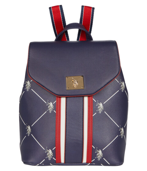 Genti Femei US Polo Assn Heritage Backpack Blue